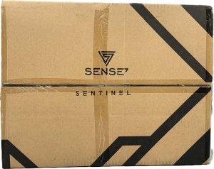 Fotel SENSE7 materiałowy Sentinel czarny 22