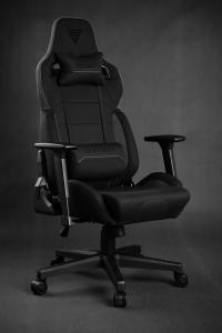 Fotel SENSE7 materiałowy Sentinel czarno-szary 10