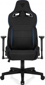 Fotel SENSE7 materiałowy Sentinel czarno-niebieski 3