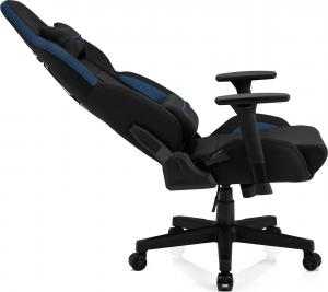 Fotel SENSE7 materiałowy Sentinel czarno-niebieski 7