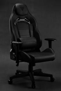 Fotel SENSE7 Vanguard - skórzany, czarny 10