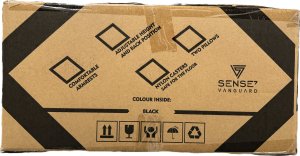 Fotel SENSE7 Vanguard - skórzany, czarny 22