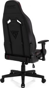 Fotel SENSE7 Vanguard czarno-czerwony 4