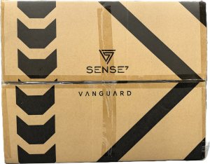 Fotel SENSE7 materiałowy Vanguard czarny 19