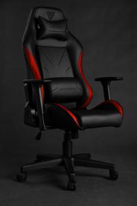 Fotel SENSE7 Netrunner czarno-czerwony 7