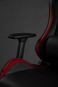 Fotel SENSE7 Netrunner czarno-czerwony 10