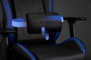 Fotel SENSE7 Netrunner czarno-niebieski 8