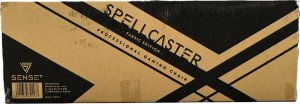 Fotel SENSE7 Spellcaster - materiałowy, czarny 21