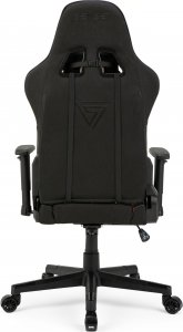 Fotel SENSE7 Spellcaster materiałowy czarno-czerwony 5