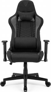 Fotel SENSE7 Spellcaster materiałowy czarno-szary 2