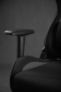 Fotel SENSE7 Spellcaster materiałowy czarno-szary 12