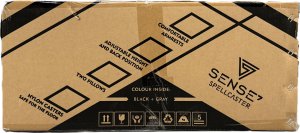 Fotel SENSE7 Spellcaster materiałowy czarno-szary 22