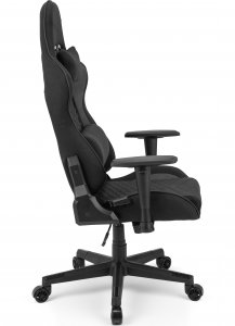 Fotel SENSE7 Spellcaster materiałowy czarno-szary 7