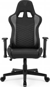 Fotel SENSE7 Spellcaster materiałowy czarno-szary 8