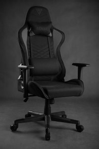 Fotel SENSE7 Spellcaster materiałowy czarno-szary 9