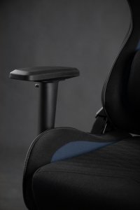 Fotel SENSE7 Spellcaster materiałowy czarno-niebieski 12