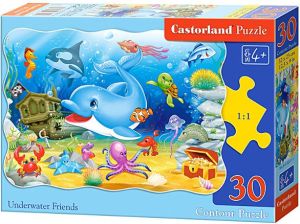 Castorland 30 elementów Delfin i przyjaciele 1