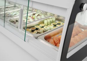 Witryna chłodnicza ARKTIC Witryna chłodnicza ekspozycyjna do sushi 5x GN 1/3 ARKTIC Hendi 233757 Witryna chłodnicza ekspozycyjna do sushi 5x GN 1/3 ARKTIC Hendi 233757 2