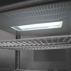 Witryna chłodnicza ARKTIC Witryna chłodnicza cukiernicza 3 półki 68L LED - czarna Witryna chłodnicza cukiernicza 3 półki 68L LED - czarna 5