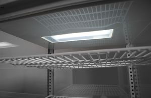 Witryna chłodnicza ARKTIC Witryna chłodnicza cukiernicza 4 półki 98L LED - czarna Witryna chłodnicza cukiernicza 4 półki 98L LED - czarna 5