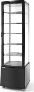 Witryna chłodnicza ARKTIC Witryna chłodnicza cukiernicza na kółkach 5 półek 280L LED - czarna Witryna chłodnicza cukiernicza na kółkach 5 półek 280L LED - czarna 4