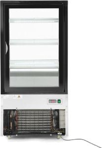 Witryna chłodnicza ARKTIC Witryna chłodnicza cukiernicza 3-półkowa jezdna LED 300L Witryna chłodnicza cukiernicza 3-półkowa jezdna LED 300L 4