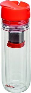 Aladdin Kubek termiczny z zaparzaczem 350 ml ALADDIN Custom Tea Infuser (przezroczysty-czerwony) 1