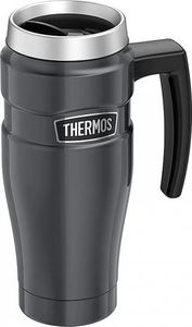 Thermos Kubek termiczny Thermos Travel King 470 ml z rączką (grafitowy) 1