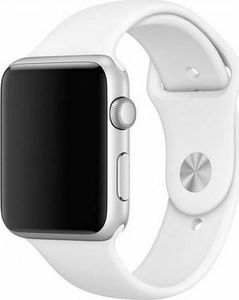Mercury Mercury pasek Silicon Apple Watch 44mm biały/white 1