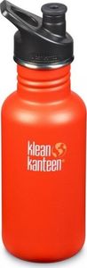 Klean Kanteen Butelka Klean Kanteen Classic z nakrętką Sport Cap 532 ml (sierra sunset) pomarańczowy 1