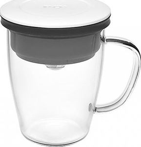 PO: Kubek z zaparzaczem do kawy 350 ml PAO Duo Dripper (biało-czarny) 1