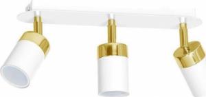 Lampa sufitowa Milagro Lampa sufitowa JOKER WHITE/GOLD 3xGU10 (MLP6130) - Eko-Light 1