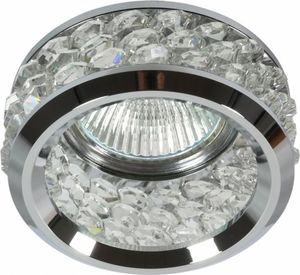 Lampa sufitowa Candellux SK-80 CH/TR MR16 1X50W CHROM oczko sufitowe lampa sufitowa (2227375) Candellux 1