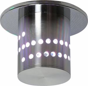 Lampa sufitowa Candellux SA-11 AL 3W LED SMD RGB 230V oczko sufitowe lampa sufitowa aluminiowa (2249315) Candellux 1