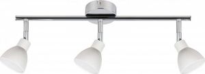 Lampa sufitowa Candellux ROY LAMPA SUFITOWA LISTWA 3X5W LED COB GŁÓWKA OKRĄGŁA 1E Z PRZEGUBEM KD SYSTEM BIAŁY (93-67616) Candellux 1