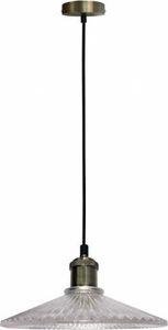 Lampa wisząca Candellux LAMPA WISZĄCA CHESTER 210mm 1 BEZBARWNY PATYNA (50101271) Candellux 1