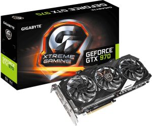 Karta graficzna Gigabyte GeForce GTX 970 XTREME 4GB DDR5 (256 bit) DVI, 3x DP, HDMI, BOX (GV-N970XTREME-4GD) 1