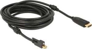 Kabel Delock DisplayPort Mini - HDMI 5m czarny (83732) 2