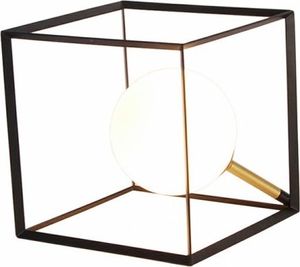 Lampa stołowa Candellux LAMPA STOŁOWA WEERT 1 CZARNY ZŁOTY 15x15x15 (50501048) Candellux 1
