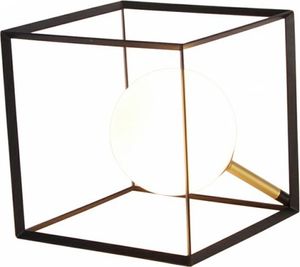 Lampa stołowa Candellux LAMPA STOŁOWA WEERT 1 CZARNY ZŁOTY 20x20x20 (50501049) Candellux 1