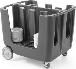 Amer Box Wózek cateringowy z pokrowcem do transportu talerzy do 300mm 1