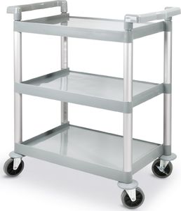 Hendi Wózek kelnerski 3-półkowy z tworzywa plastiku do 150kg (810200) 1