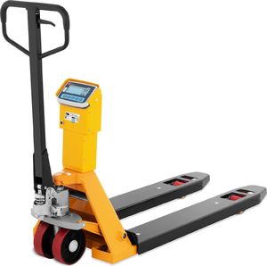 TEM Wózek paletowy paleciak z wagą do 2000 kg dł. wideł 1150 mm LCD 2