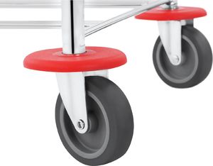 Ulsonix Wózek do mycia podłóg z prasą i uchwytem do mopa dwa wiadra 2 x 24L Wózek do mycia podłóg z prasą i uchwytem do mopa dwa wiadra 2 x 24L 7