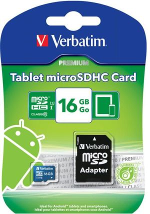 Karta Verbatim Premium MicroSDHC 64 GB Class 10 UHS-I/U1  (44084) 2