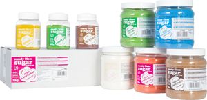 GSG24 Kolorowy cukier do waty cukrowej zielony naturalny smak waty cukrowej 1kg Kolorowy cukier do waty cukrowej zielony naturalny smak waty cukrowej 1kg 3