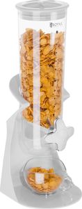Royal Catering Dozownik dyspenser do produktów sypkich płatków muesli bakalii kawy 1.5L Dozownik dyspenser do produktów sypkich płatków muesli bakalii kawy 1.5L 2