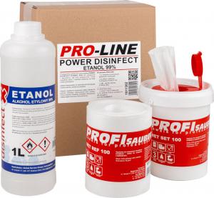 Pro-Line Zestaw czyszczący Power Disinfect do plastików 1