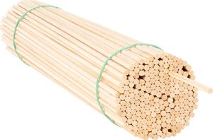 GSG24 Patyczki do flag chorągiewek drewniane bukowe 50cm/5mm 100szt Patyczki do flag chorągiewek drewniane bukowe 50cm/5mm 100szt 2