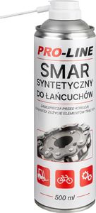 GSG24 Syntetyczny smar do łańcuchów PRO-LINE spray 500ml Syntetyczny smar do łańcuchów PRO-LINE spray 500ml 1